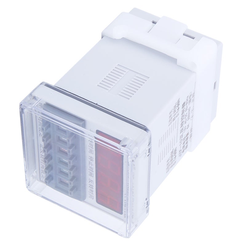 مكبر جزر BERM JZF-10A LCD لموفر الوقت لتحكم محرك CW/CCW مفتاح توقيت 0.1 ثانية-99 ساعة 12 فولت AC/DC - Image 3