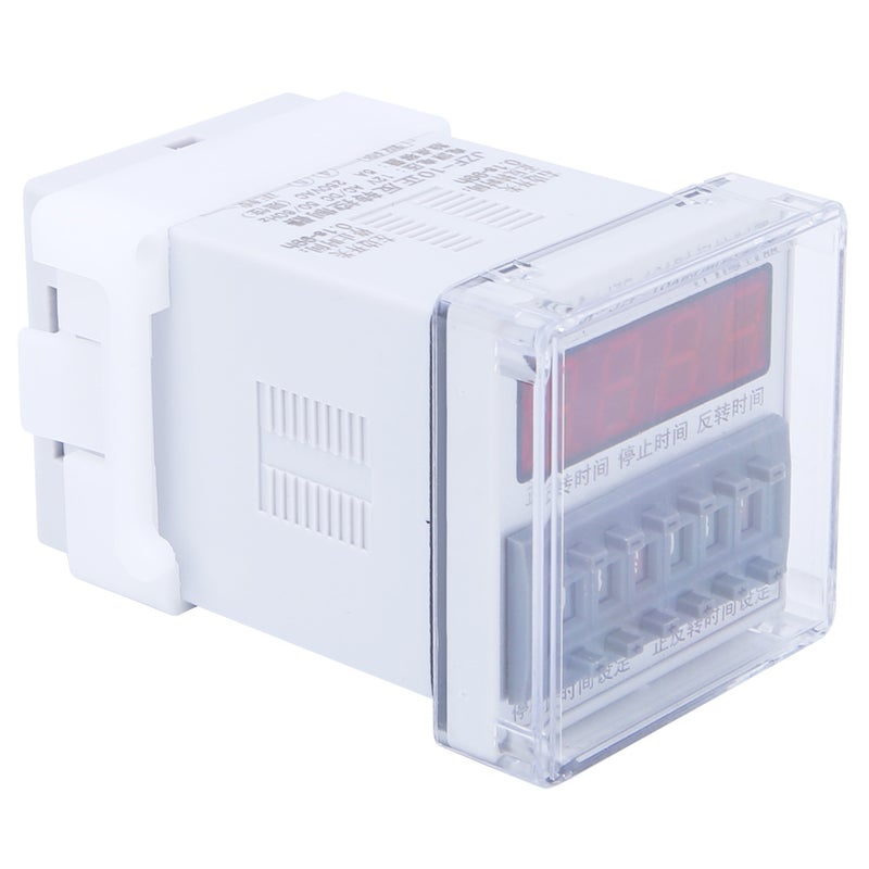 مكبر جزر BERM JZF-10A LCD لموفر الوقت لتحكم محرك CW/CCW مفتاح توقيت 0.1 ثانية-99 ساعة 12 فولت AC/DC - Image 2