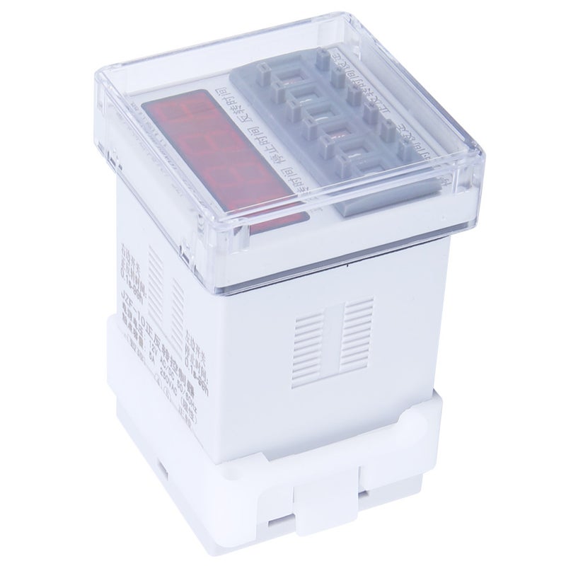 مكبر جزر BERM JZF-10A LCD لموفر الوقت لتحكم محرك CW/CCW مفتاح توقيت 0.1 ثانية-99 ساعة 12 فولت AC/DC - Image 4