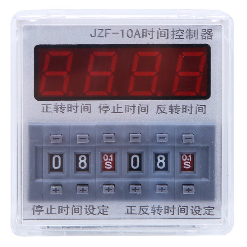مكبر جزر BERM JZF-10A LCD لموفر الوقت لتحكم محرك CW/CCW مفتاح توقيت 0.1 ثانية-99 ساعة 12 فولت AC/DC - Image 1