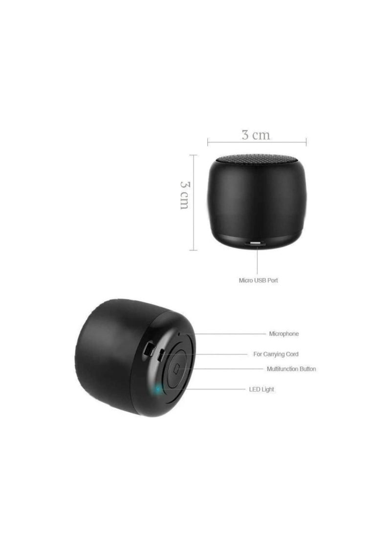 Super Ultra Mini Boost Wireless Portable Bluetooth Speaker Built in Mic High Bass Selfie Remote Control Button Low Harmonic Distortion for All mobiles and Device - Image 5