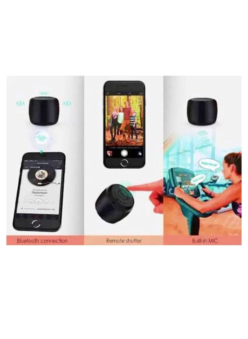 Super Ultra Mini Boost Wireless Portable Bluetooth Speaker Built in Mic High Bass Selfie Remote Control Button Low Harmonic Distortion for All mobiles and Device - Image 3