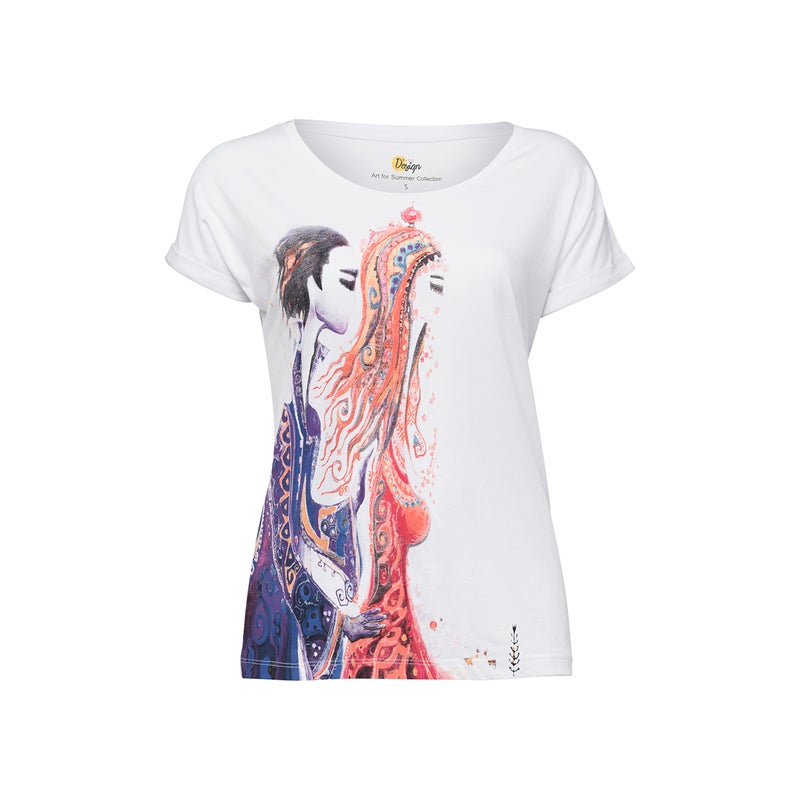 Love Women's  T-Shirt, Custom Design, Women's T-Shirt, Soft Cotton Fabric, Medium Size - Image 1