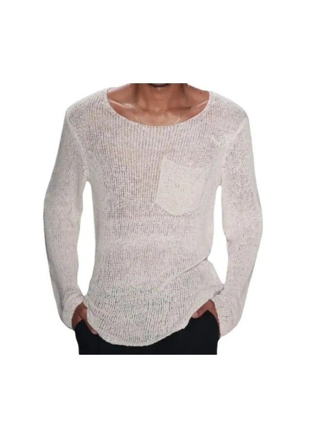 Beauenty Long-sleeved knitted jacket with spring and autumn bottoming and pullover BK0004 made a deal.  - Image 1