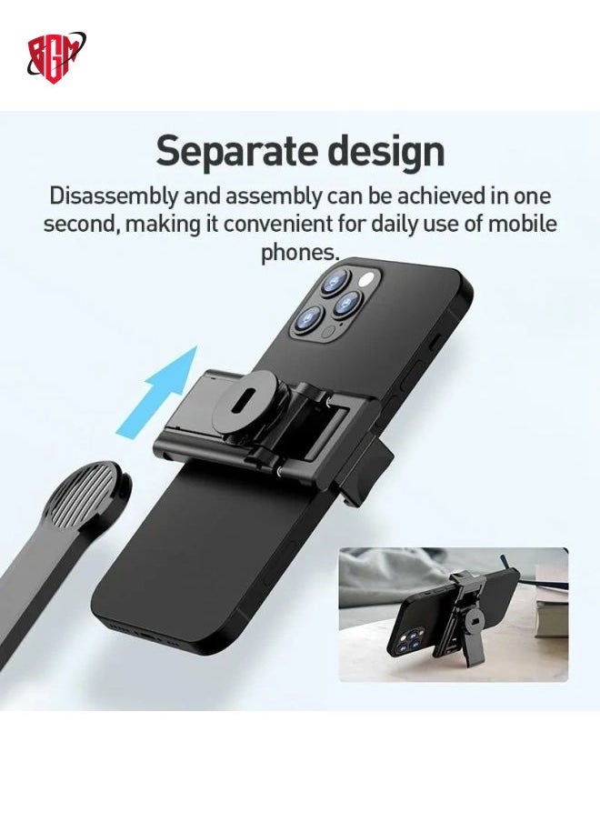 BGM - ZGA S01 Bluetooth Remote Control Detachable Tripod Selfie Stick(Black) - Image 1