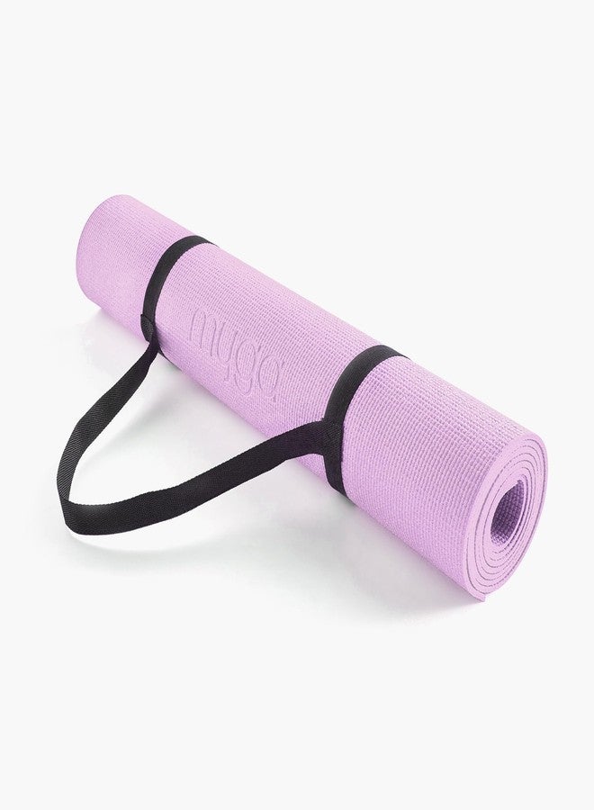 Myga Entry Level Yoga Mat,Eco-Friendly Mat for Yoga, Pilates, Stretching and Fitness, Non-Slip and Lightweight, Great for Travel for Home, Gym or Studio,68.1" x 24",Lilac - Image 3