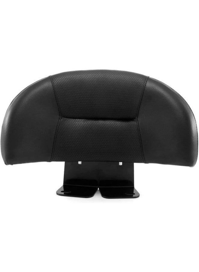 klarako Motorcycle Rear Passenger Backrest Seat Cushion for KYM CO XCI TING CT250 CT300 CT400 CK250 Leather Detachable Luggage Rack Soft Pad Lumbar Support Bracket