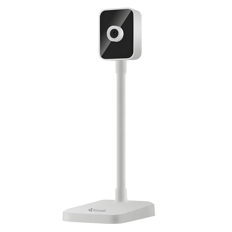Webcam Model D1- KISONLI - Auto Focus, Built-in Microphone, Compatible with All Devices