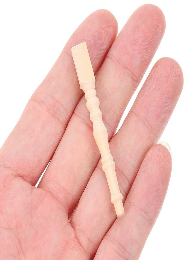 CORHAD 8pcs 1:12 Scale Miniature Wooden Dollhouse Table Legs Fairy Garden Furniture Ornaments Dollhouse Mini Furniture Accessories - Image 2