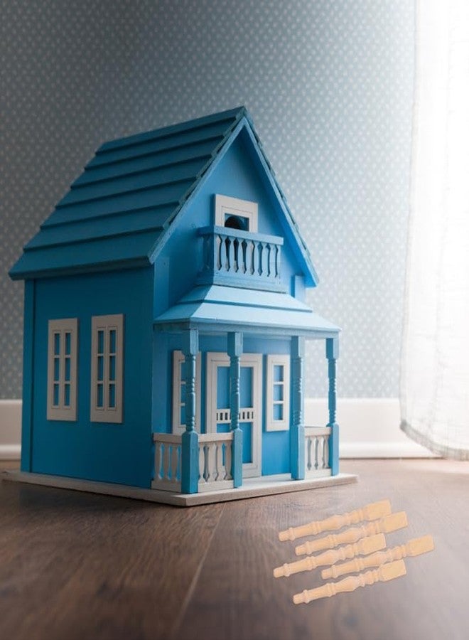 CORHAD 8pcs 1:12 Scale Miniature Wooden Dollhouse Table Legs Fairy Garden Furniture Ornaments Dollhouse Mini Furniture Accessories - Image 4