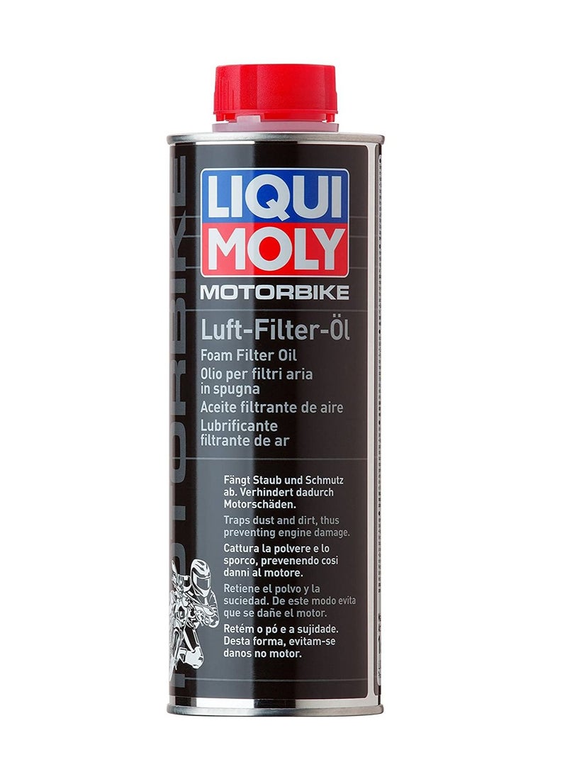 LIQUI MOLY MOTORBIKE LUFT-FILTER-OIL 500ml  - Image 1