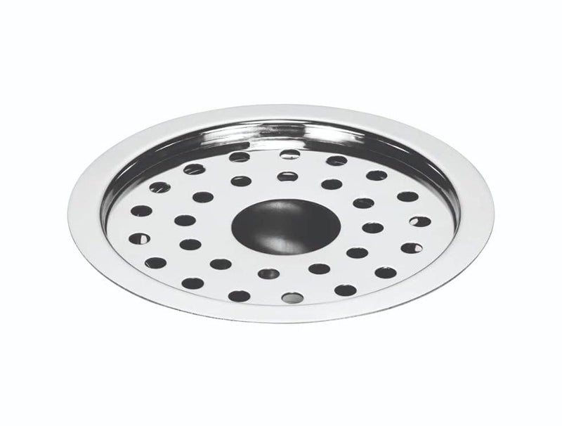 PICK - UP 𝗣𝗜𝗖𝗞-𝗨𝗣® Stainless Steel Flat Cut Floor Drain Cover/Jali/Grating for Bathrooms, Open Area, Kitchen Sinks and Wash Basins with Lock Function/5 Inche. - Image 1
