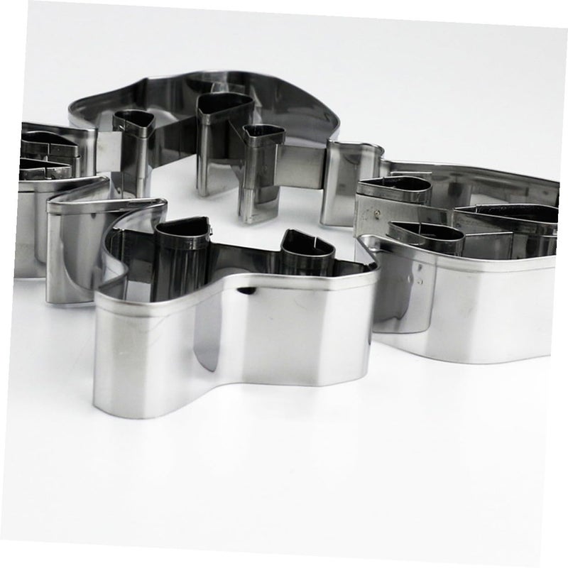 Stainless Steel Cookie Cutter Mold Set For Baking Biscuit Fondant Crafts Easy Clean - Image 5