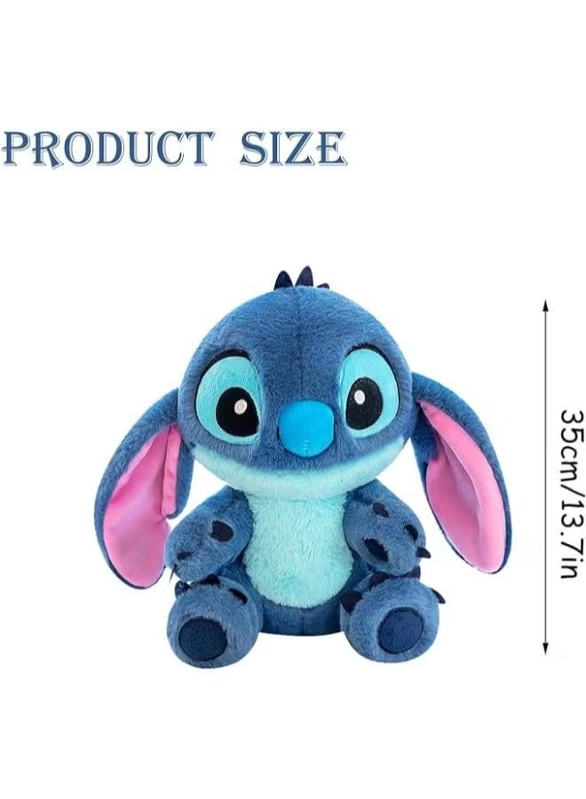 Stitch Premium Mandolin Doll 35Cm Blue - Image 2