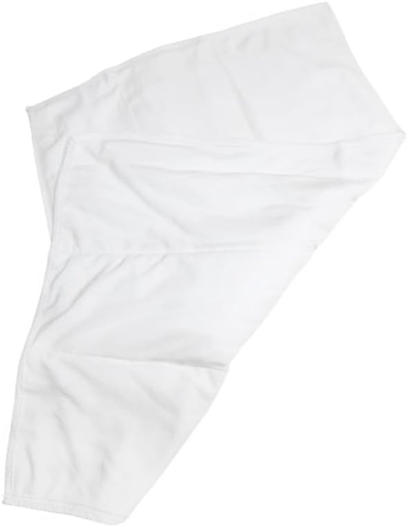 SupremePlus Prefold Cloth Diapers  12 Pack 21 x 14 inches  4 Ply Ultra Soft Super Absorbent Washable Reusable Cotton Burp Cloths for General Cleaning Glass Windows Cars  White - Image 5