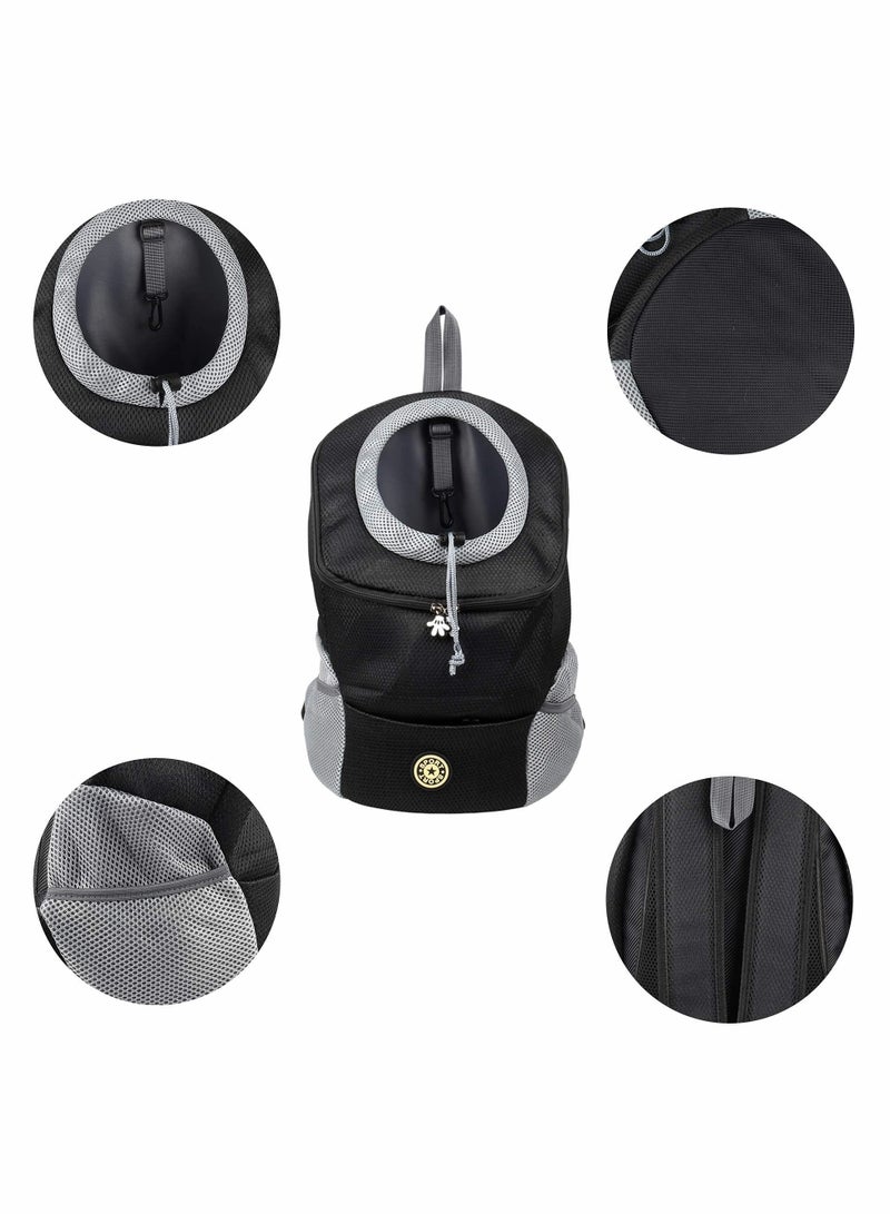 Excefore Pet Carrier Backpack for Dogs & Cats, Breathable Double Shoulder Dog Pet Bags Backpack - Image 4