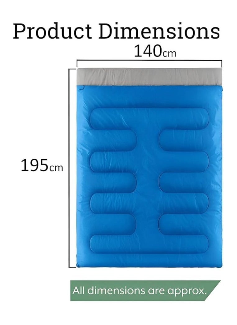 Generic Double Sleeping Bag 2 Person 15c  - Image 3