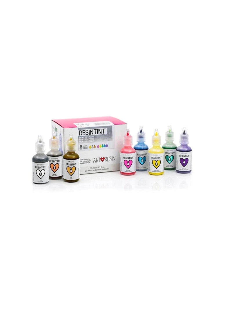 ArtResin ResinTint Metallics Pearls 8 colors  - Image 2