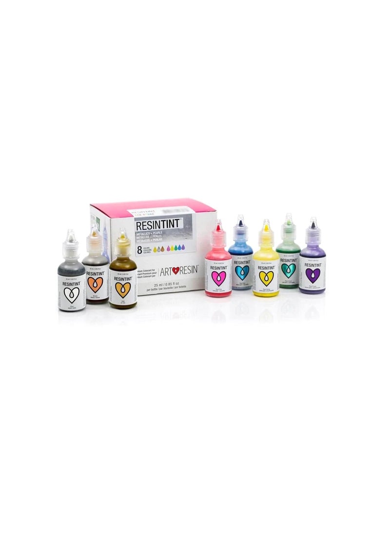 ArtResin ResinTint Metallics Pearls 8 colors  - Image 3