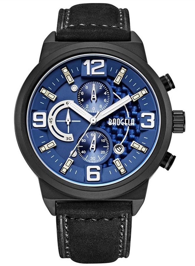 BAOGELA Men's Belt Multifunction Calendar Waterproof Luminous Quartz Watch 1709B - Image 2