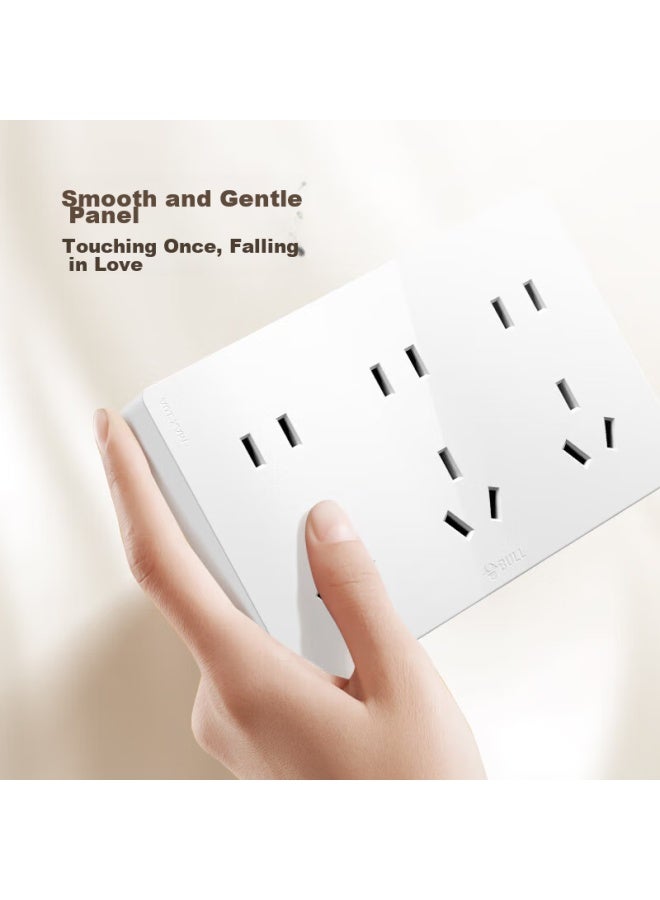 Bull Surface-mounted Large Panel Switch Socket, G59 Series, 15-hole Socket Panel, Fifteen Holes, G59z623 - Image 4