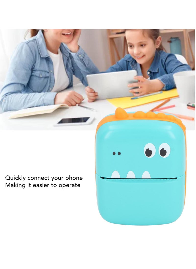 Velaurs Little Dinosaur Mini Convenient Printer Inkless Printing Bluetooth Connected Thermal Printer Toy  - Image 4