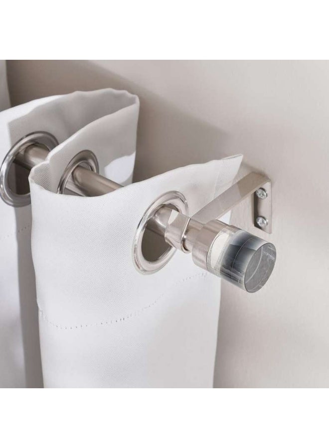 Pan Home Extendable Curtain Rod Silver 160x300cm - Image 1