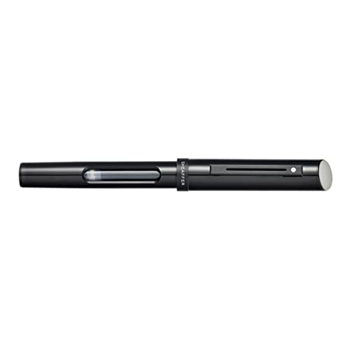 SHEAFFER قلم حبر سائل شيفر 93400 للخط العربي (رفيع) أسود مع تفاصيل سوداء - Image 4