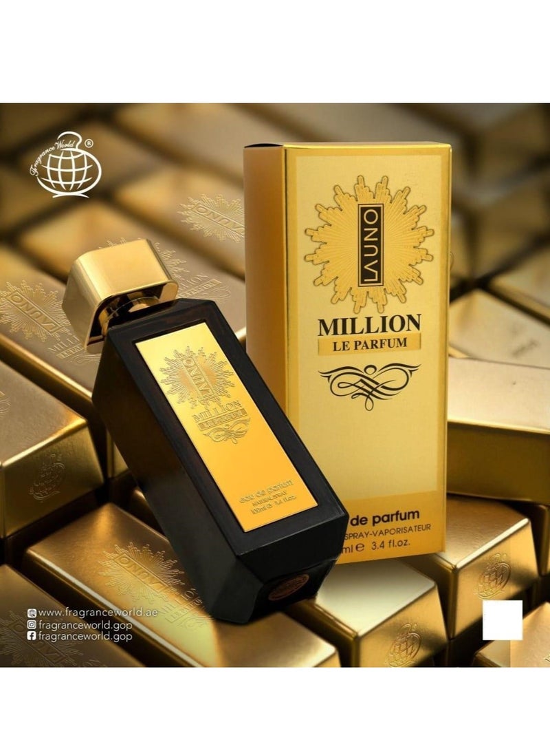Fragrance World La Uno Million - Eau de Parfum - By Fragrance World - Perfume For Men, 100ml - Image 1