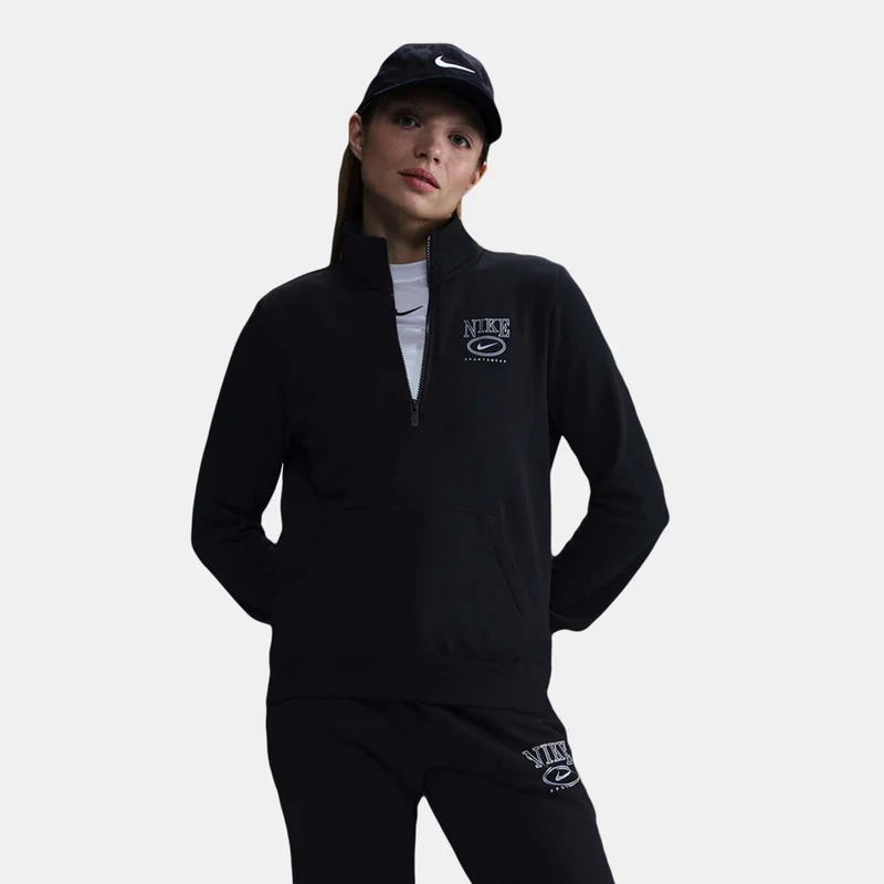 Women's Sportswear Club Fleece 1/4-Zip Top
