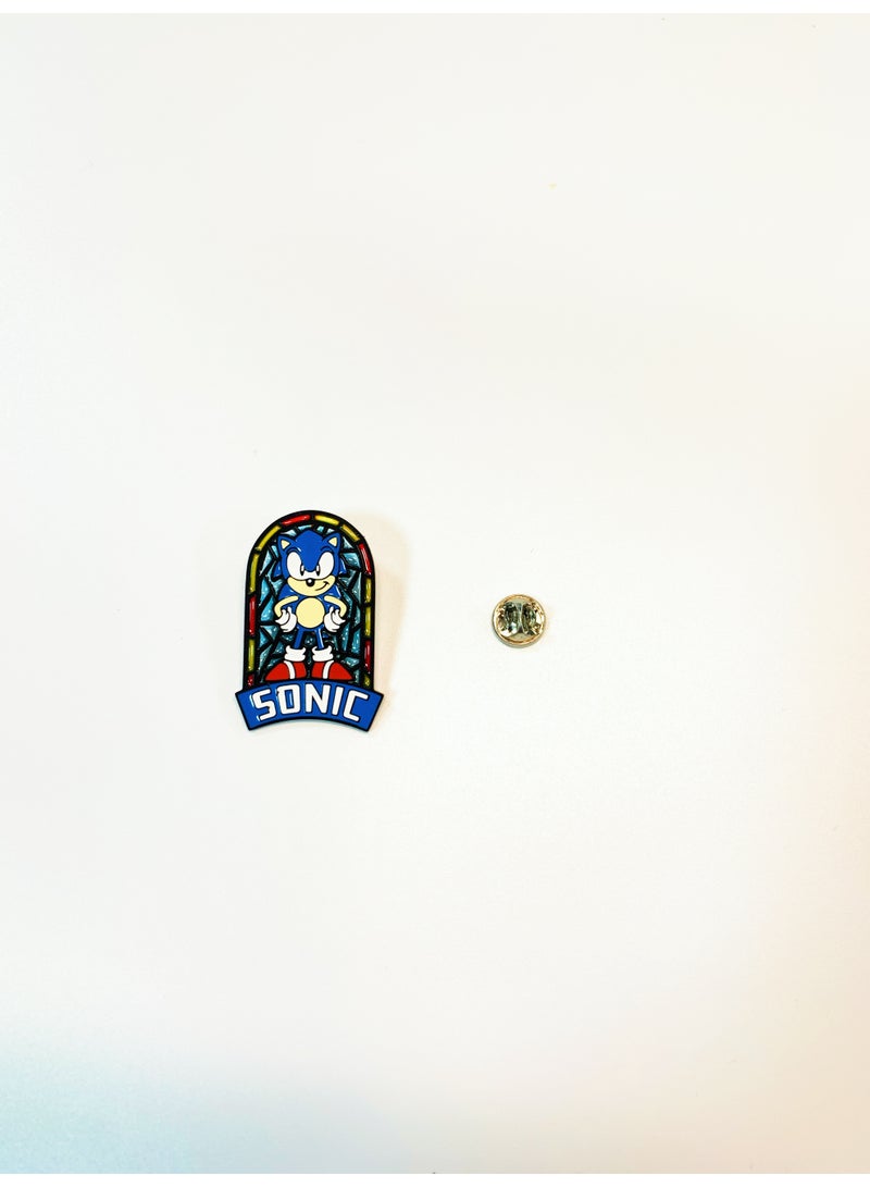 SONIC Cute Cartoon Character The Hedgehog Sonic Brooch Pin - Image 5