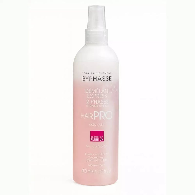 Byphasse Demelant Express 2 Phases Hair Pro Conditioner With UV Filter- 400ml