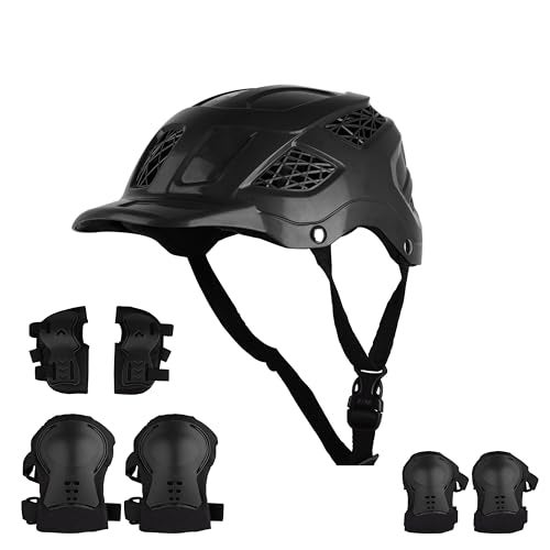 Koko Dragon Kids Skating & Cycling Helmet | Protective Gear for Boys & Girls (Black, Small 540 MM) - Image 1