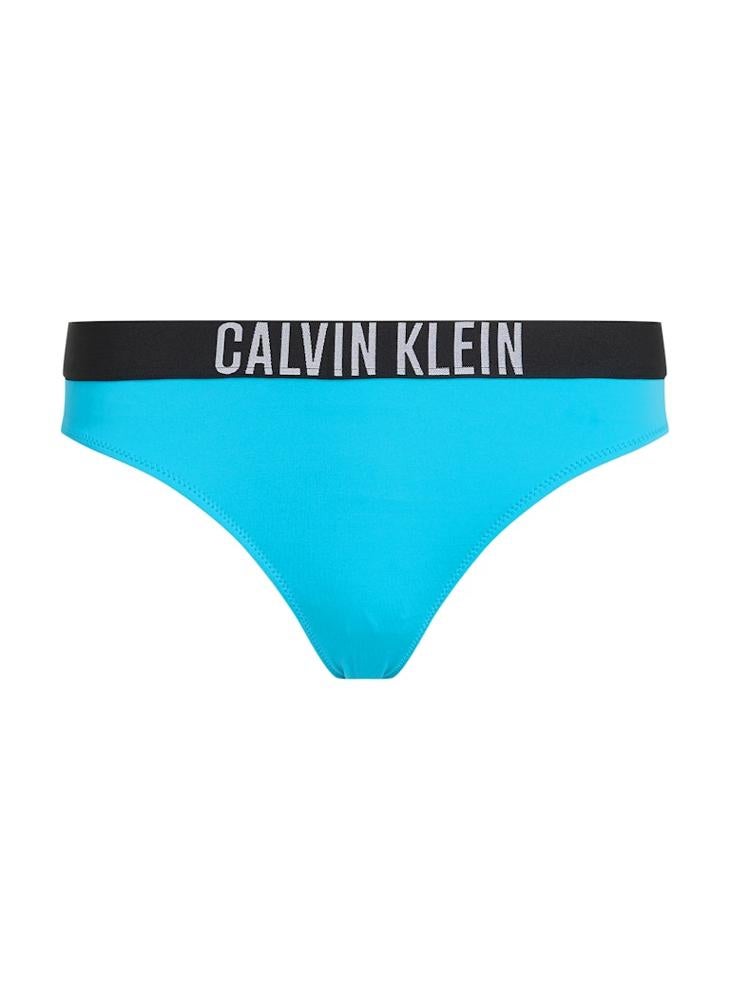 CALVIN KLEIN Logo High Leg Bikini Bottom  - Image 5