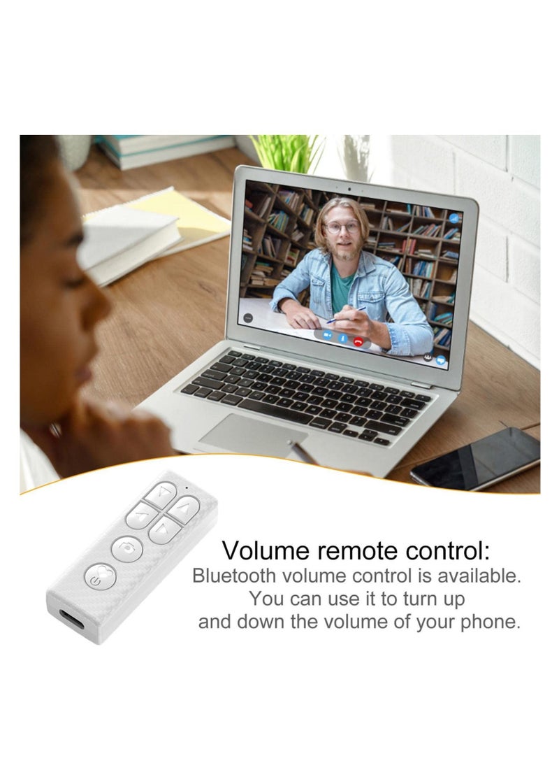 Excefore Blue Tooth Remote For Phone, Remote Control For Volume Control, Give A Like Control, Short Video Play Control, Page Turner For Mobile Phone, Phone Camera Media Playback Control (Generic )  - Image 3