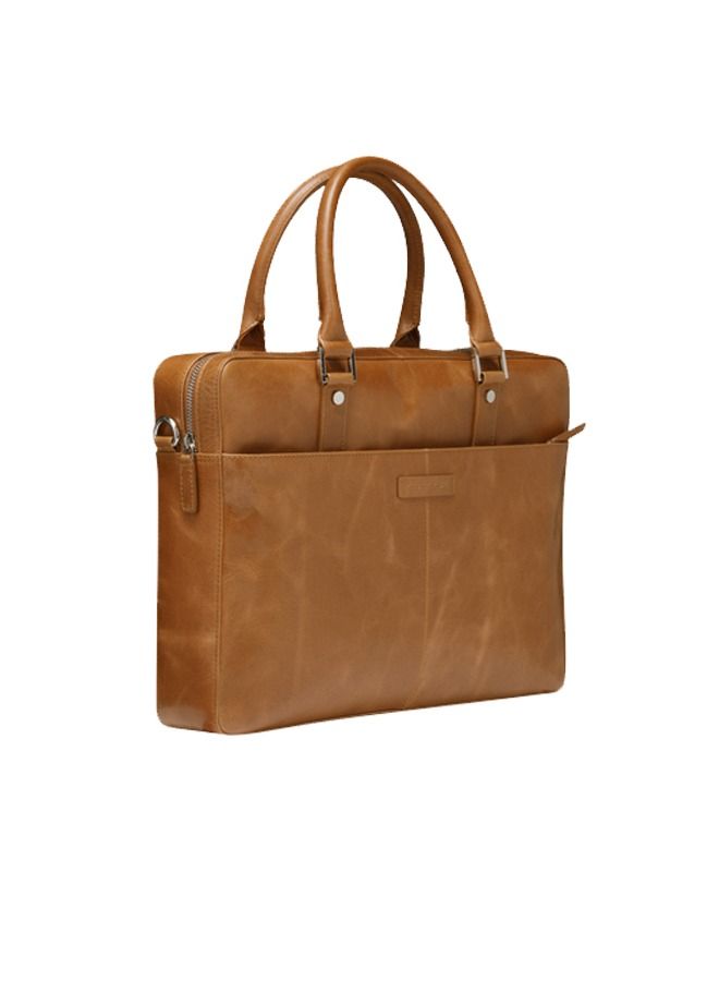 DBRAMANTE1928 dbramante1928 Rosenborg (2nd Gen) Full Grain Leather Bag 16" - Tan  - Image 5