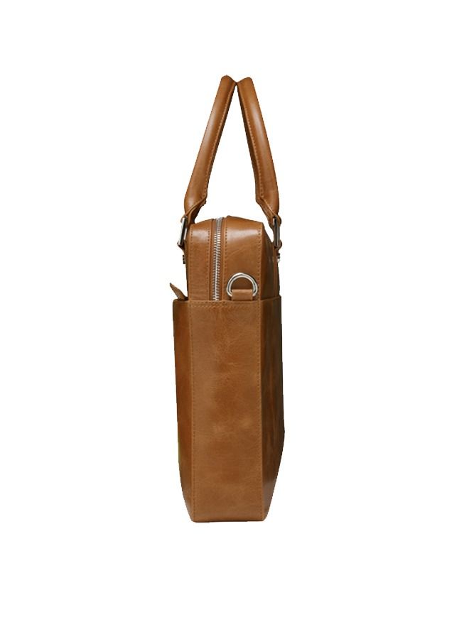 DBRAMANTE1928 dbramante1928 Rosenborg (2nd Gen) Full Grain Leather Bag 16" - Tan  - Image 3