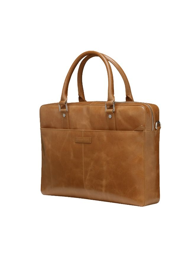 DBRAMANTE1928 dbramante1928 Rosenborg (2nd Gen) Full Grain Leather Bag 16" - Tan  - Image 4