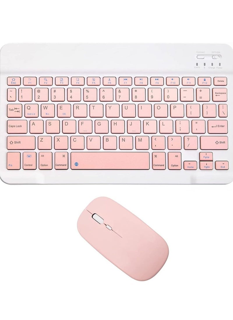 Wireless Mouse Keyboard Set for Android Windows Tablet Cell Phone iPhone iPad Pro Air Mini - Image 1