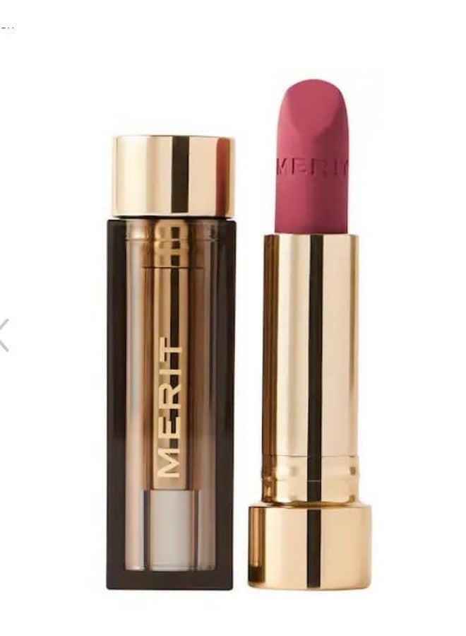 Merit Signature Lip Lightweight Matte Lipstick - 0.10 oz / 3 g (Sunday (pink), standard)