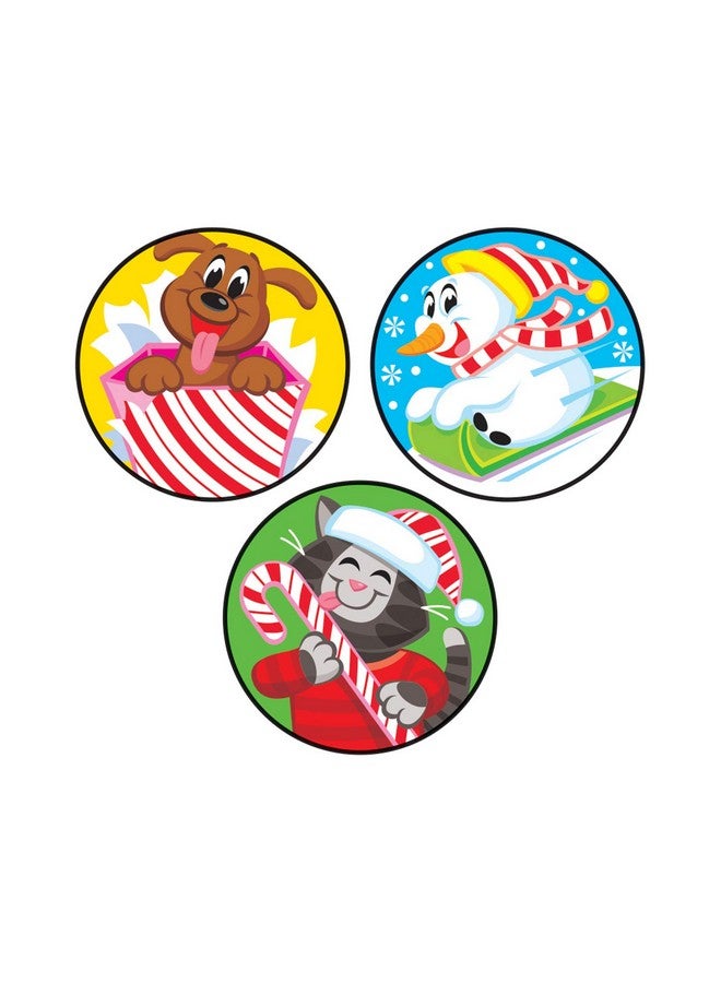 Trend Enterprises Holiday Pals/Peppermint Stinky Stickers® 48 Count - Image 4