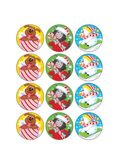 Trend Enterprises Holiday Pals/Peppermint Stinky Stickers® 48 Count  - Image 3