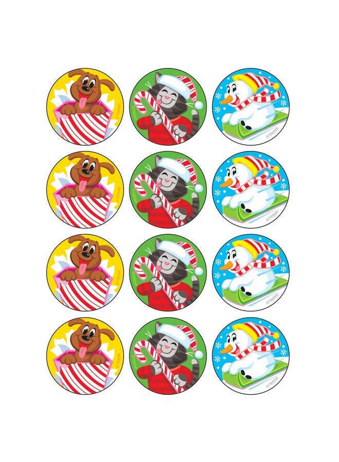 Trend Enterprises Holiday Pals/Peppermint Stinky Stickers® 48 Count - Image 3