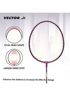 Sr. Aluminum Badminton Racket Set | Full Size | 2 Racquet and 3 Pieces Nylon Shuttles with Full-Cover Set | Aluminum | For Intermediate players | For Adults - pzsku/Z1FC200CCE20EDF7B6672Z/45/_/1701926836/cb8c01cc-acf8-4f28-a369-c66499aef23a