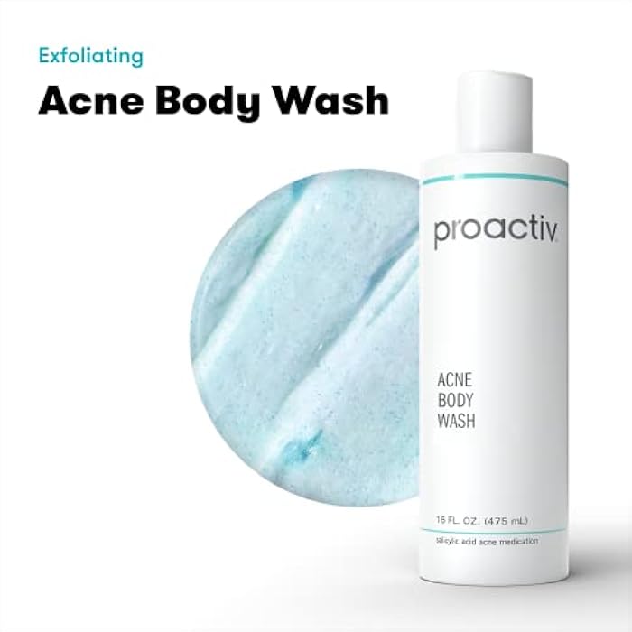 Proactiv Acne Body Wash, Gentle All-Over Cleanser, Unclogs Pores and Clears Blemishes, Salicylic Acid & Glycolic Acid Formula, Soothing Complex of Shea Butter, Vitamin E & Aloe Vera Extract, 16 Fl Oz - Image 3