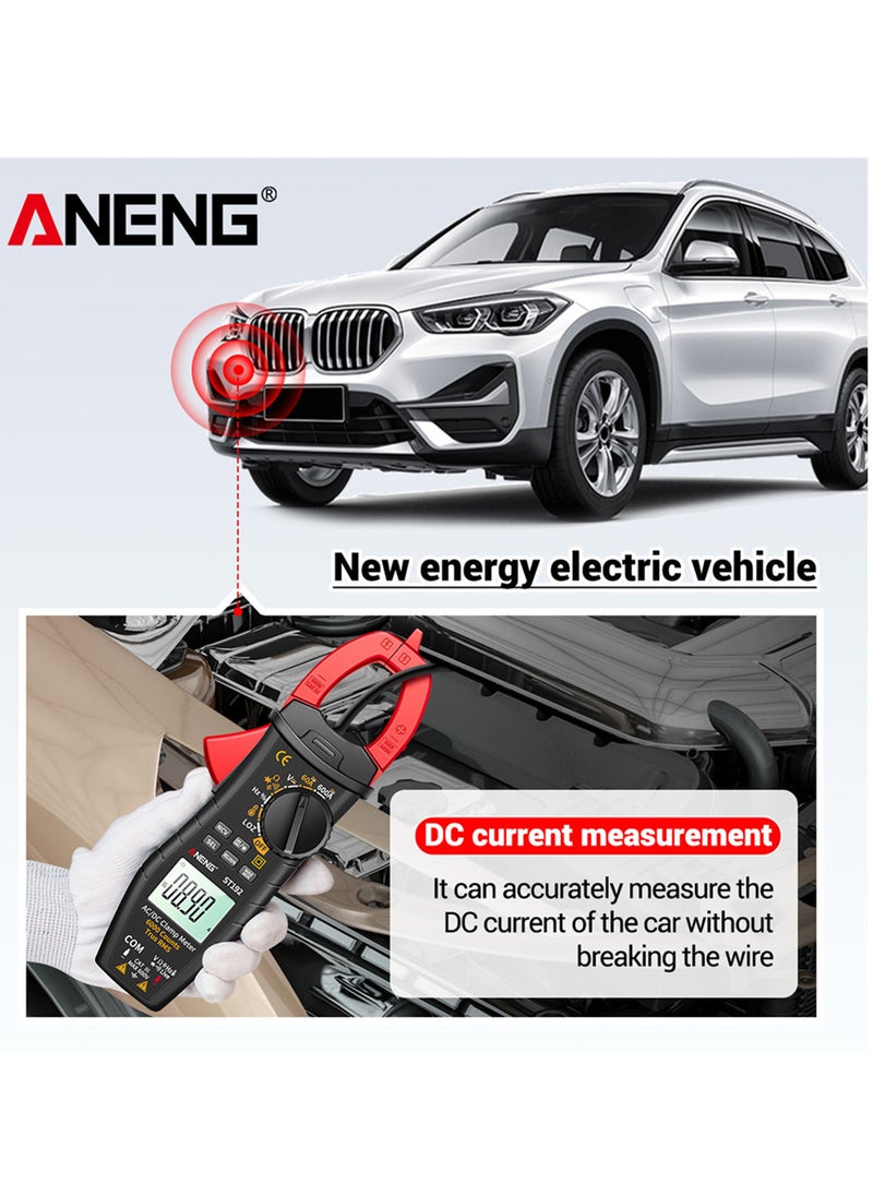 ANENG - ANENG ST192 600A DC AC Clamp Meter 6000 Counts Auto-ranging Digital Multimeter LCD Screen Voltage Current Detector Pen Temperature Measuring - Image 1