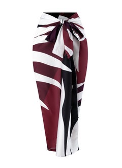 Generic 2Pcs The latest women's one-piece swimsuit hollow gem long dress swimsuit set  - Image 2