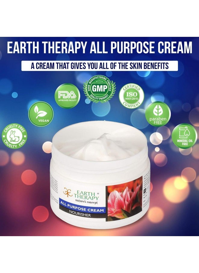 EARTH THERAPY - Set Of 2 X 50G All Purpose Cream For Under Eye Dark Circle Puffiness Lip Lightening Toning Firmer Day And Night Cream - Image 1