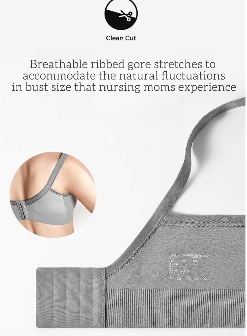 EMXEE Womens Sleeping Nursing Bra Wirefree Breastfeeding Maternity Bra - Image 5