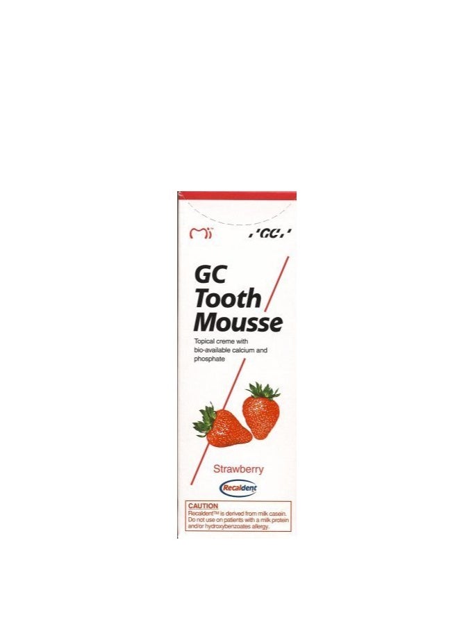 Gc - Tooth Mousse Plus  Strawberry Flavor  40G - Image 1